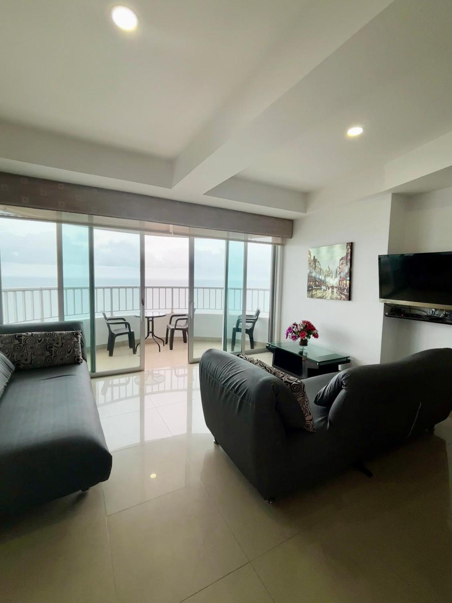 Cartagena Paraiso En Bocagrande Con Vista Al Mar מראה חיצוני תמונה