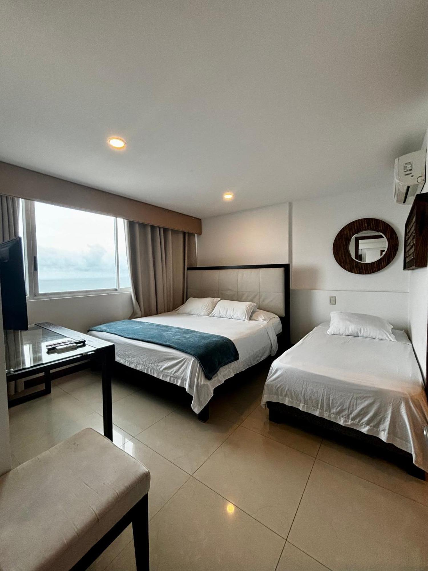 Cartagena Paraiso En Bocagrande Con Vista Al Mar מראה חיצוני תמונה