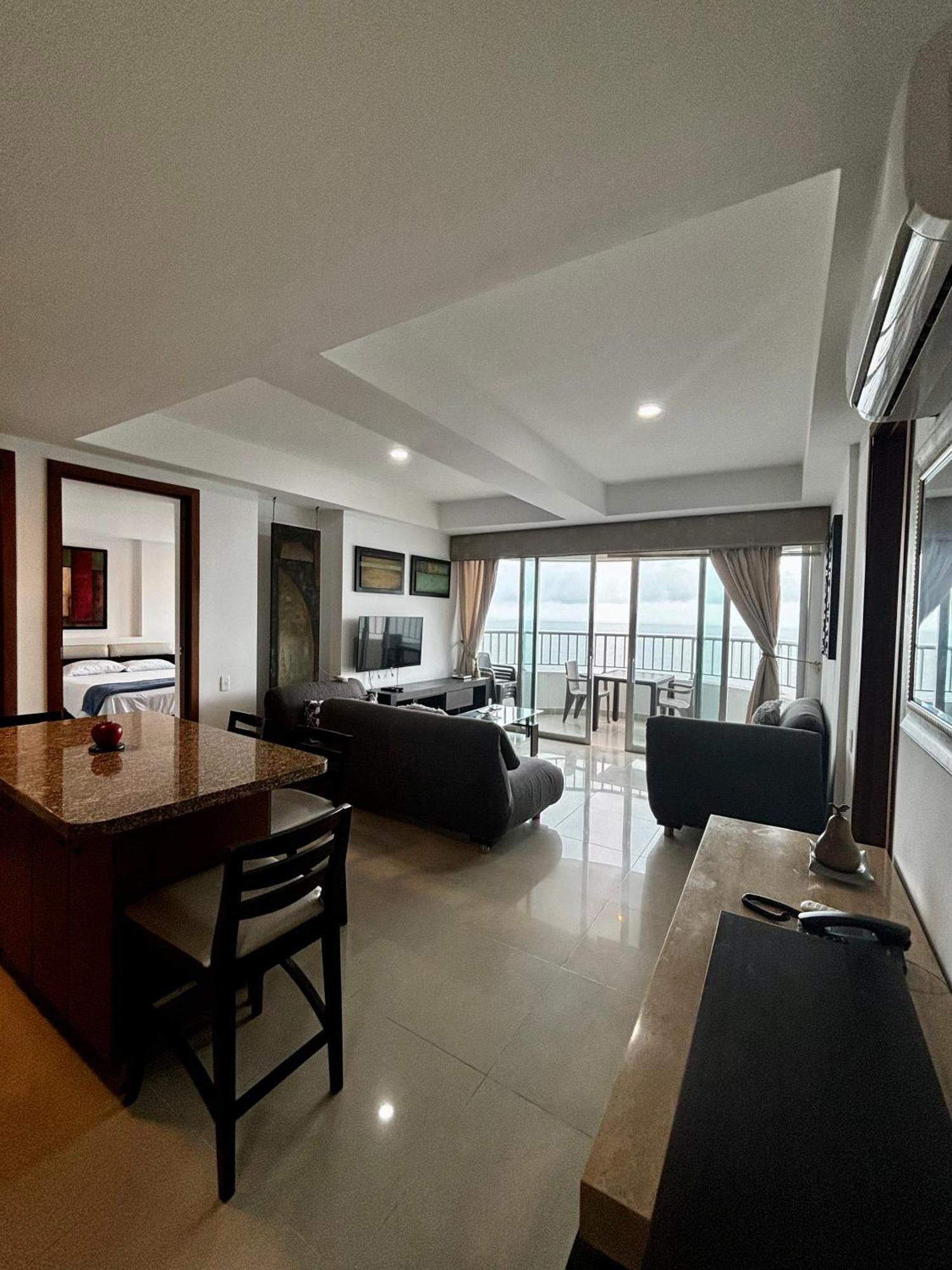 Cartagena Paraiso En Bocagrande Con Vista Al Mar מראה חיצוני תמונה